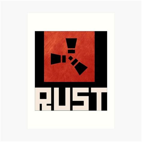 Rust Game Art Prints | Redbubble