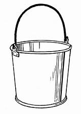 Coloring Page bucket  Free Printables Img 18761 sketch template