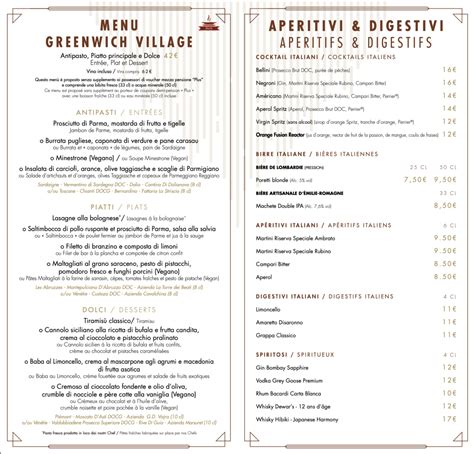 PHOTOS: Disneyland Paris Releases Full Menus for Downtown & Manhattan ...