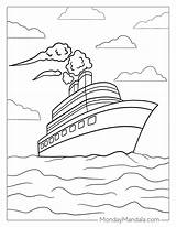Old Ship Coloring Pages sketch template