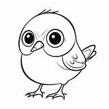 Cute Baby Bird Coloring Pages sketch template