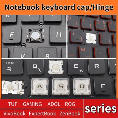 Replacement Keycap Key Cap Ruer Scissor Clip Hinge For ASUS TUF GAMING Vivobook ADOL Expertbook ...