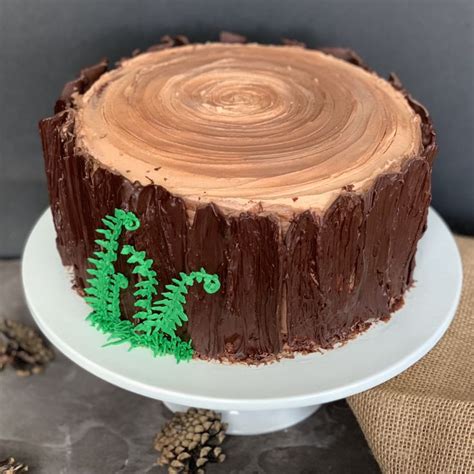 Log Cake | Log cake, Tree cakes, Cake