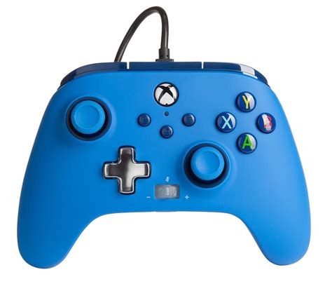 PowerA Xbox Enhanced Wired Controller (Bold Blue) | Xbox Series X | Buy Now | at Mighty Ape NZ