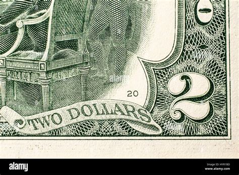 Two dollar bill back hi-res stock photography and images - Alamy