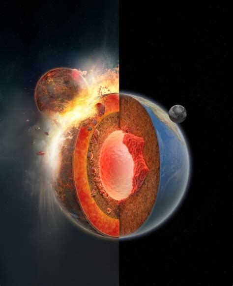 Theia slammed into Earth, left marks and then formed the Moon, study suggests