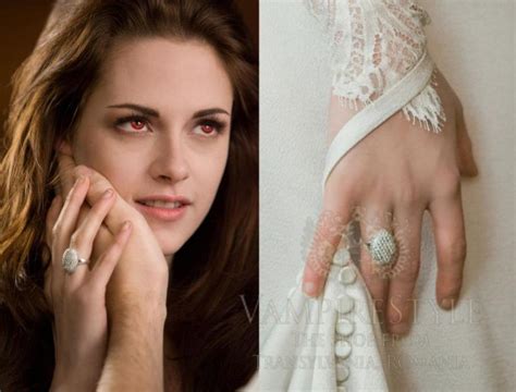 Twilight Bella’s Engagement Ring with Crystals | Jewelry for movie fans - Vampire Style Online Shop