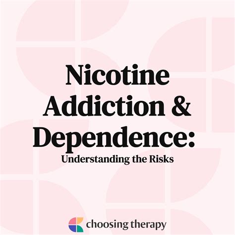 Nicotine Addiction & Dependence: Understanding the Risks | ChoosingTherapy.com