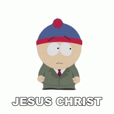 Jesus Christ Stan Marsh Sticker - Jesus Christ Stan Marsh South Park ...