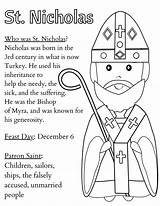 St Nicholas Coloring Page Sketch sketch template