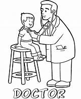 Doctor Printable Coloring Pages sketch template