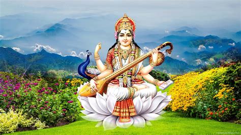 Saraswati Mata Wallpapers - Top Free Saraswati Mata Backgrounds - WallpaperAccess