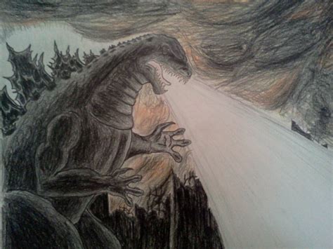 GODZILLA (1954) DRAWING by Kongzilla2010 on DeviantArt