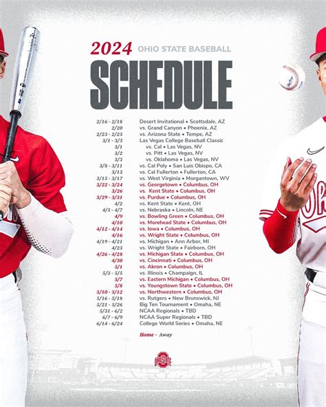 Ohio State Baseball Schedule 2024 - carte btp