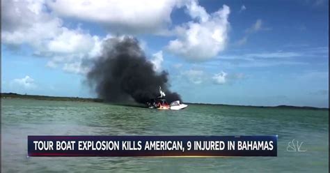 Boat explosion leaves one dead, nine injured in the Bahamas