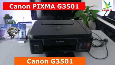 Canon PIXMA G3501 Wireless Colour 3-in-1 Refillable MegaTank Printer ...