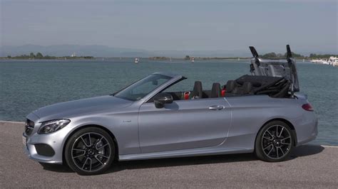 Mercedes-Benz C 43 4MATIC Cabriolet - Diamond Silver Video - YouTube