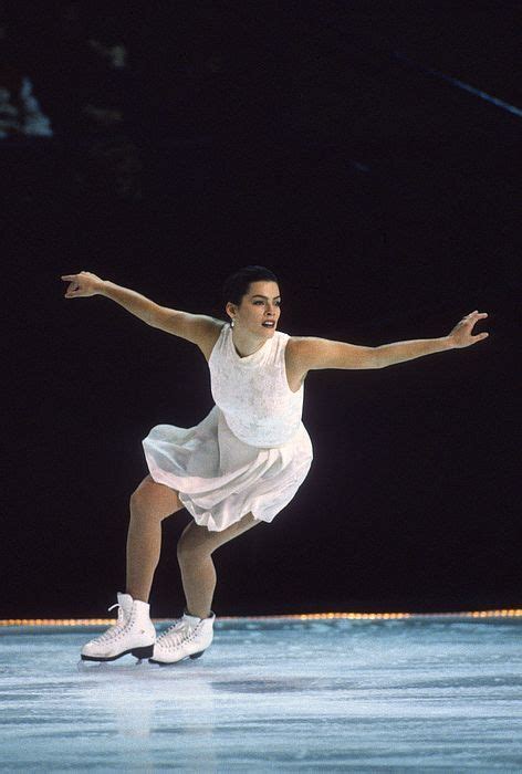 Nancy Kerrigan performing her technical program during the World ...