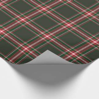 Plaid Christmas Wrapping Paper | Zazzle