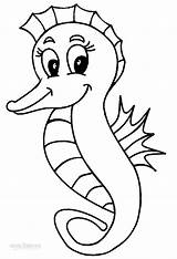 Printable Seahorse Coloring Pages For Kids  Cool2bKids sketch template