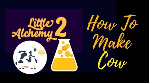 Little Alchemy 2-How To Make Cow Cheats & Hints - YouTube