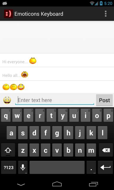 The Android Arsenal - Emoji - Emoticons-Keyboard