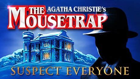 The Mousetrap - Theatre Royal - ATG Tickets | Theatre, Agatha christie ...