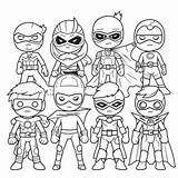 Unleash Your Inner Artist With Superhero Coloring Pages sketch template