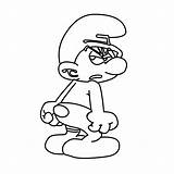 Free Printable Smurf Coloring Pages For Kids sketch template