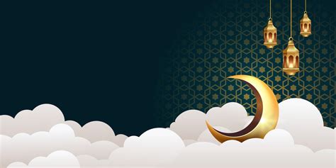 ramadan kareem banner background design illustration 7649668 Vector Art at Vecteezy