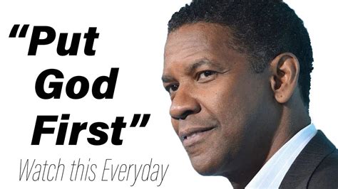 Denzel Washington Motivational & Inspiring Speech "Put God First ...