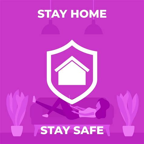 Stay home, stay safe poster design 3374716 Vector Art at Vecteezy