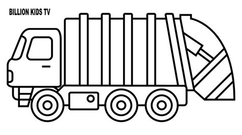 Garbage Truck Drawing | Free download on ClipArtMag