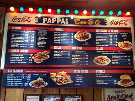 Pappas BBQ - Bissonnet - menu | Houston Foodie | Flickr