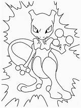 Coloring Pages Pokemon Mewtwo  Home sketch template