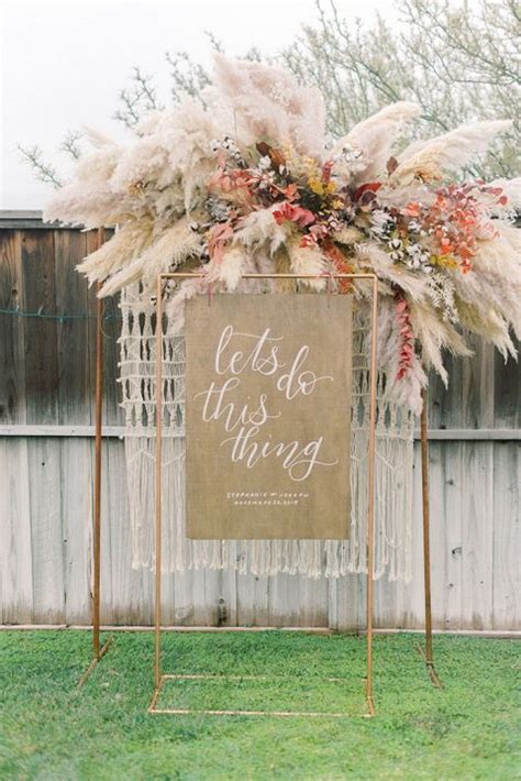 How to Dress up a Backyard Boho Wedding in Style - Hey Wedding Lady