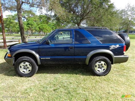 Indigo Blue Metallic 2002 Chevrolet Blazer LS ZR2 4x4 Exterior Photo ...