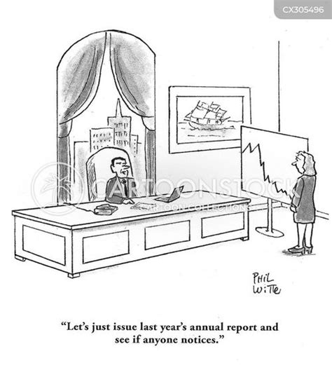 Quarterly Reports Cartoons and Comics - funny pictures from CartoonStock