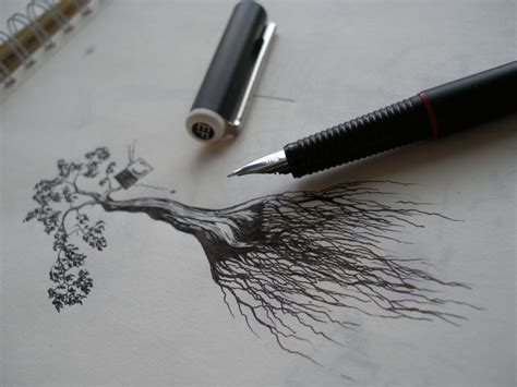 Rotring Art Pen | creative. | Pinterest | Rotring art pen, Drawing techniques and Drawings