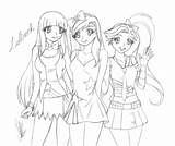 Lolirock Iris Coloring Pages sketch template