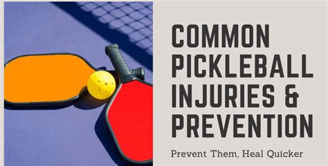 Common Pickleball Injuries and Prevention , Rules that should be followed