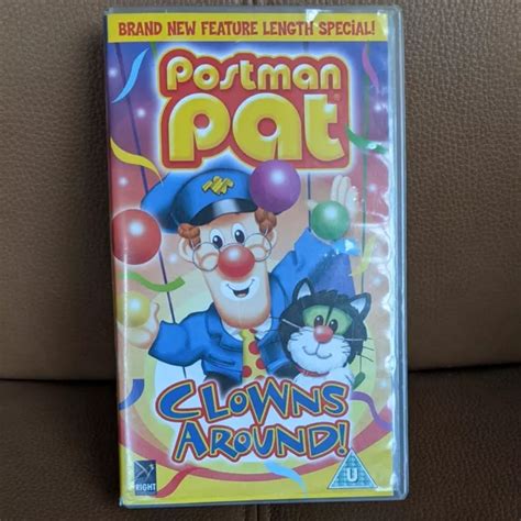 POSTMAN PAT - Clowns Around! - VHS video, 2004, 55mins, 3 stories. £30.00 - PicClick UK