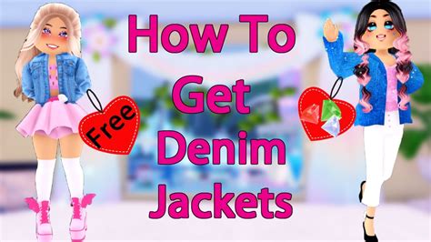 HOW To Get Denim Jackets In Royale High Outfit Hacks - YouTube