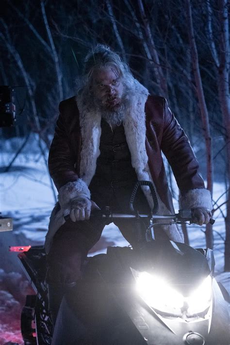 Just saw Kurt Russell as Santa and I raise you….David Harbour as Santa Claus in Violent Night ...