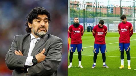 Lionel Messi, Barcelona star, pays emotional tribute to Diego Maradona ...