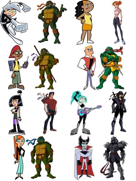 Comparing Danny Phantom characters to TMNT characters : r/dannyphantom