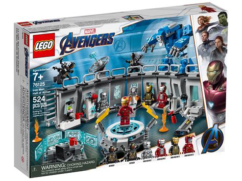 Promoción en línea Modular laboratorio con 6 Marvel Lego 76125 Marvel Avengers Iron Man Hall Of ...