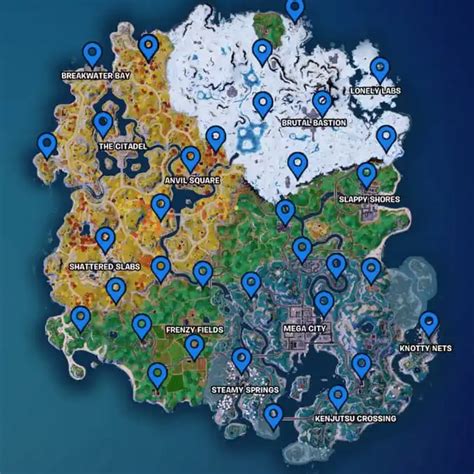 All Reboot Van locations in Fortnite Chapter 4 Season 2 - Gamepur