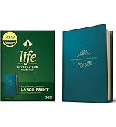 Tyndale NLT Life Application Study Bible, Third Edition, Large Print ...