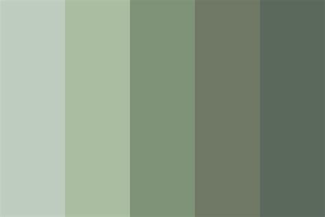muted earth green Color Palette